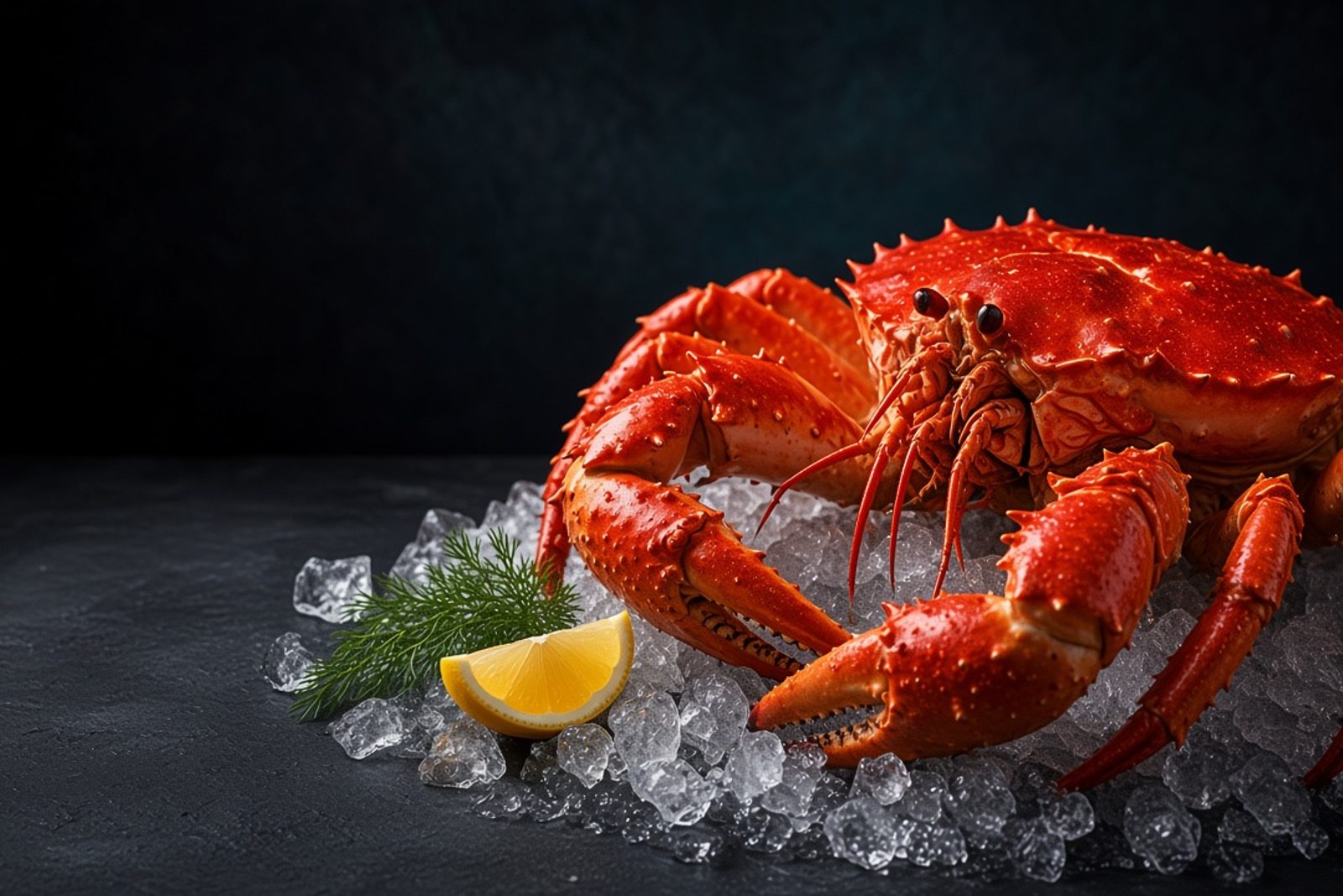Камчатский краб — приз розыгрыша «Дары моря»