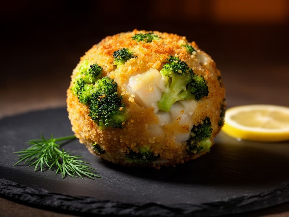 Фишкейк с сыром и капустой брокколи Polar
