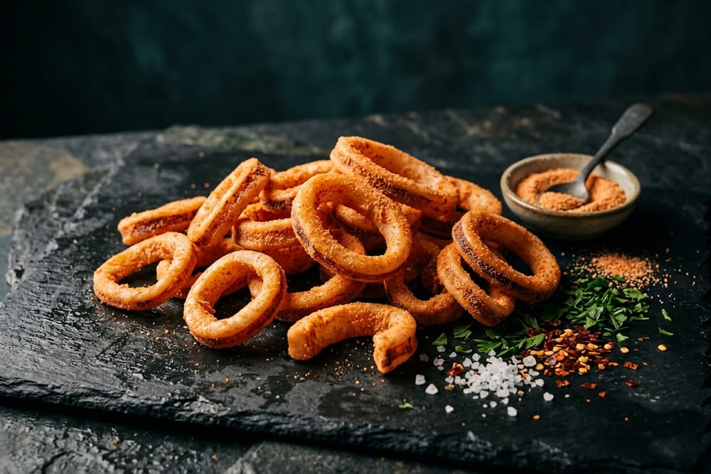 Кальмар полукольца сушёные со вкусом краба