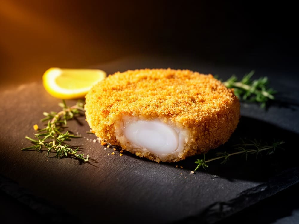 Котлеты кальмаровые в панировке, кг