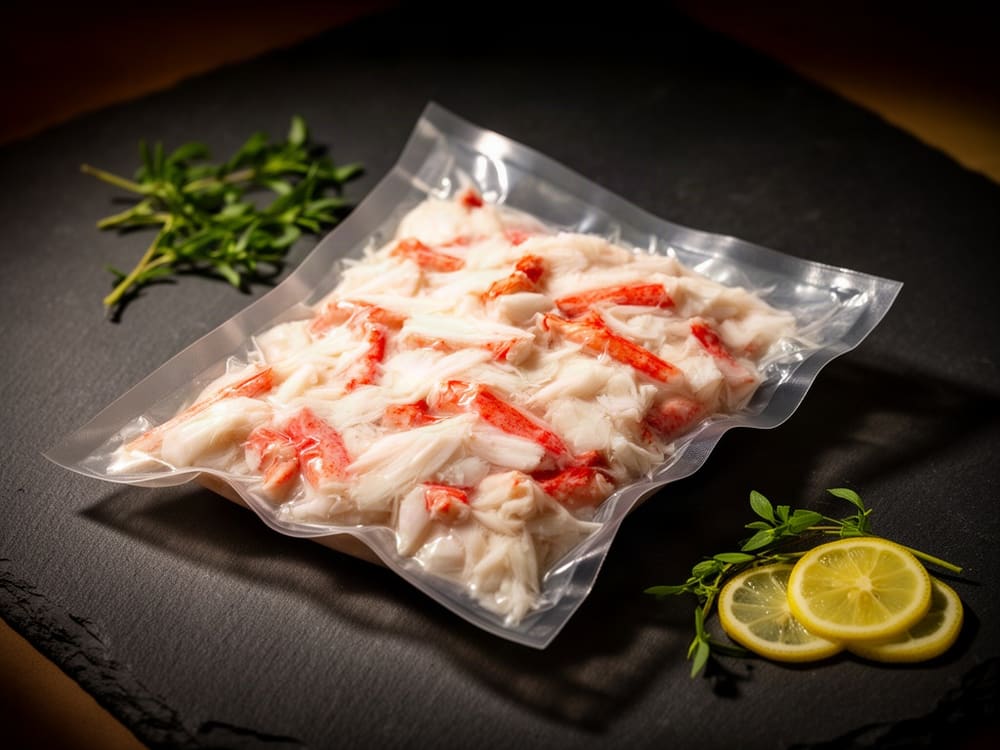 Краб стригун-опилио, мясо Микс, в/м, вакуум, 0,5 кг