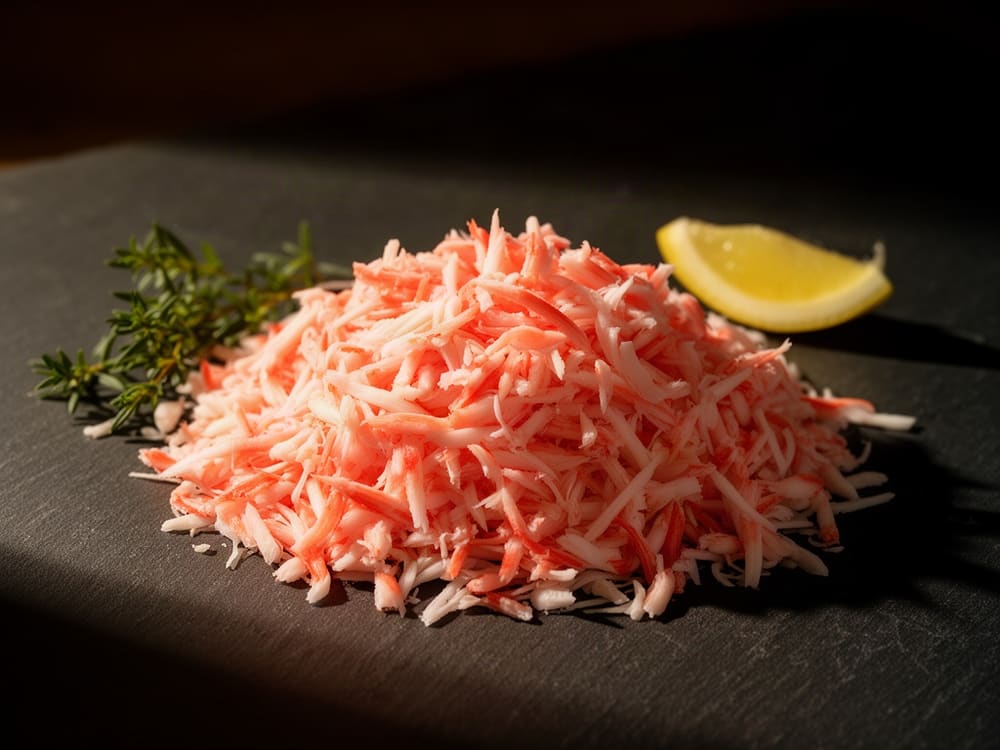 Крабовое мясо Columbus, 200 г, кг
