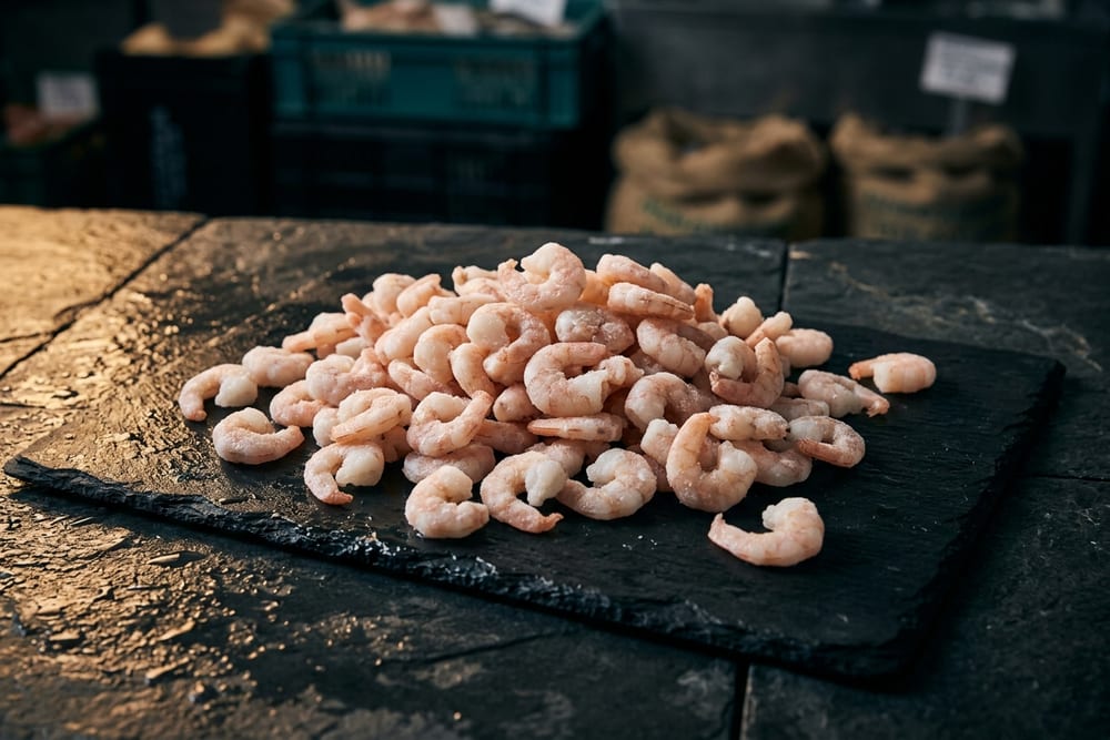 Креветка ваннамей очищенная 100/200 IQF, с веной, 1 кг