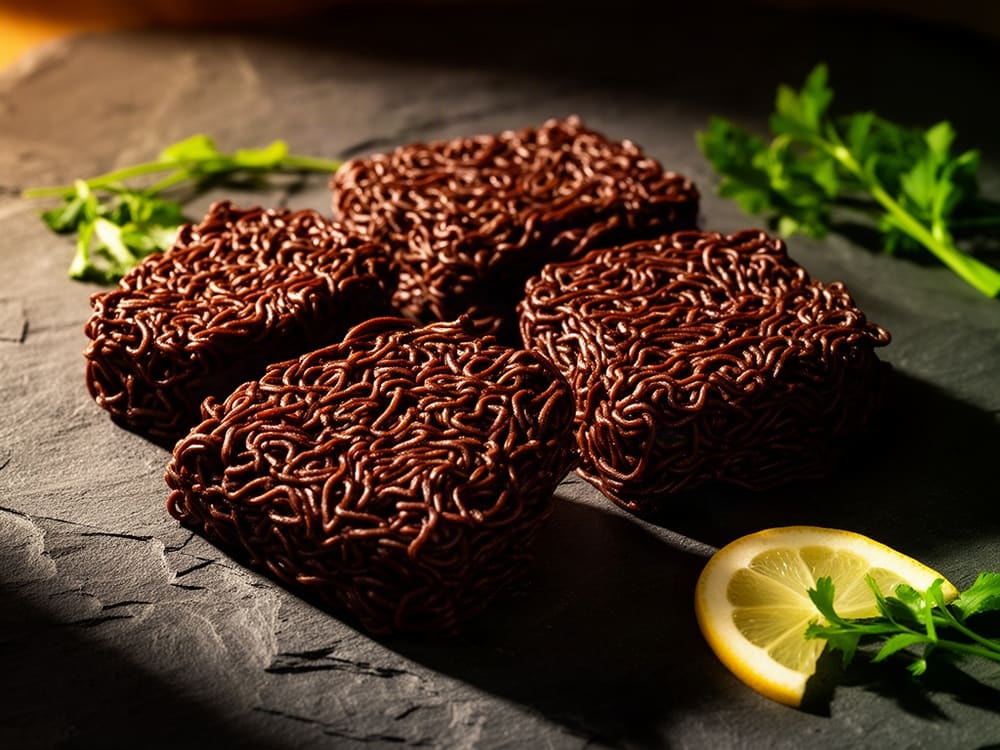 Лапша с высоким содержанием протеина Happy Noodle 280 г (4 порции по 70 г)