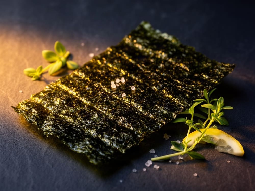 Морская капуста сушеная обжаренная в кунжутном масле со вкусом картошки, 4 г