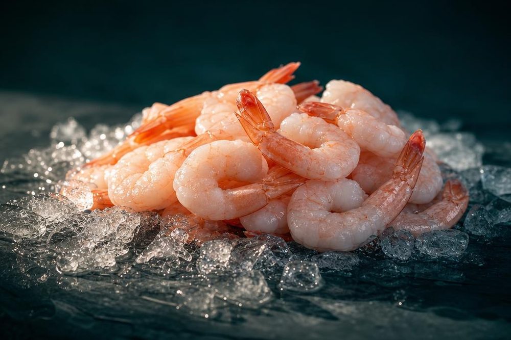 Мясо креветки в заливке Русское море, 180 г