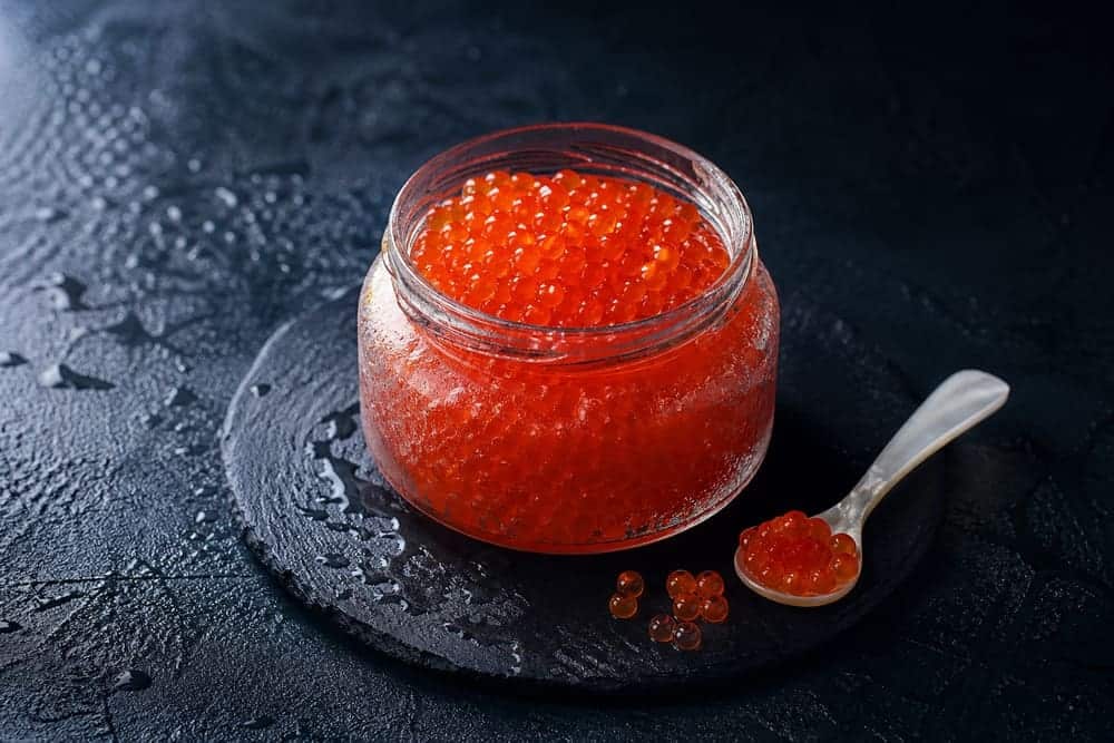Икра сельди тихоокеанская солёная в ястыках в масле 1,5 кг