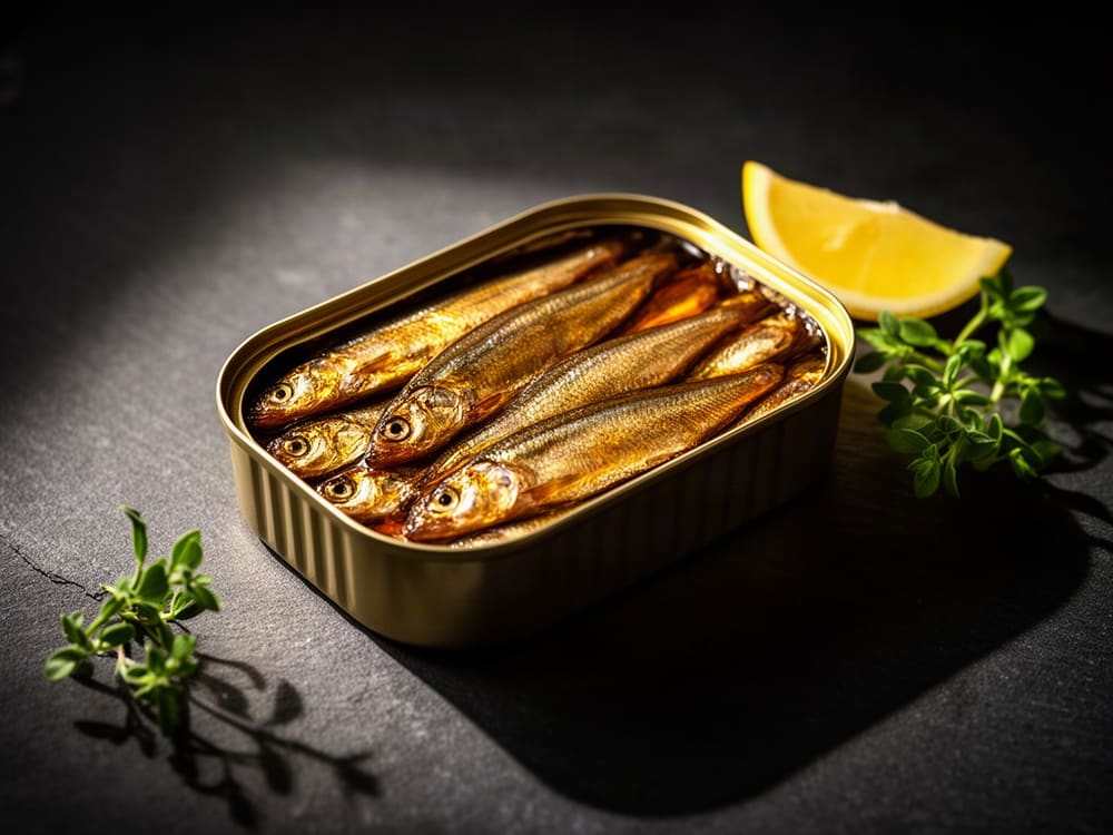 Шпроты Доброфлот из каспийской кильки копчёные, 160 г